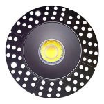 3.5 INCH ROUND FRAME TRIMLESS FOR DL3 SERIES - BLACK