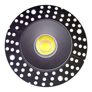 3.5 INCH ROND FRAME TRIMLESS FOR DL3 SERIES - NOIR