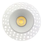 3.5 INCH ROUND FRAME TRIMLESS FOR DL3 SERIES - WHITE