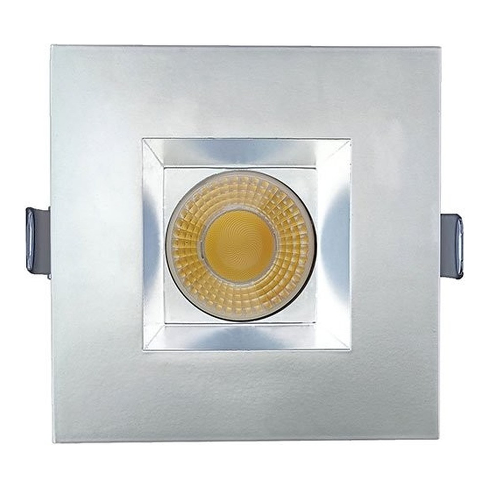 3.5 INCH SQUARE FRAME WITH TRIM FOR DL3 SERIES - WHITE