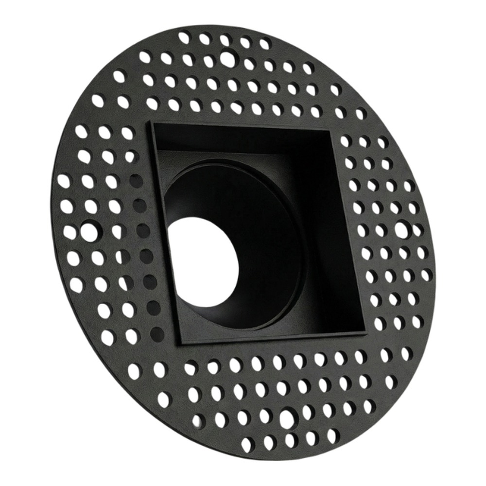 3.5 INCH SQUARE FRAME TRIMLESS FOR DL3 SERIES - BLACK