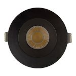 3 INCH ROND FRAME WITH TRIM FOR DL3 SERIES - NOIR