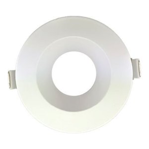 3 INCH ROND FRAME WITH TRIM FOR DL3 SERIES - BLANC