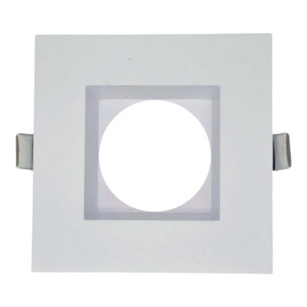 3 INCH CARRÉ FRAME WITH TRIM FOR DL3 SERIES - BLANC