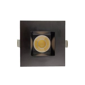 4 INCH CARRÉ FRAME WITH TRIM FOR DL3 SERIES - NOIR