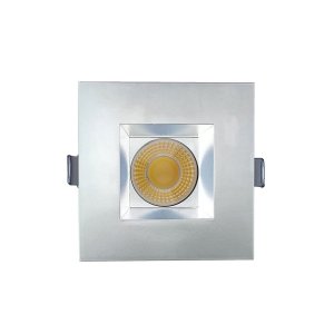 4 INCH CARRÉ FRAME WITH TRIM FOR DL3 SERIES - BLANC