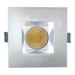 4 INCH SQUARE FRAME WITH TRIM FOR DL3 SERIES - WHITE