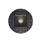 4 INCH CARRÉ FRAME TRIMLESS FOR DL3 SERIES - NOIR