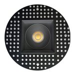 4 INCH SQUARE FRAME TRIMLESS FOR DL3 SERIES - BLACK