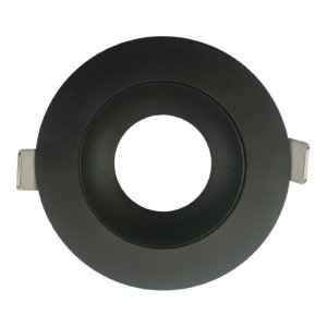 3-inch tiltable round frame with trim for DL3 series - White