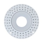 3-INCH TILTABLE ROUND FRAME TRIMLESS FOR DL3 SERIES, WHITE