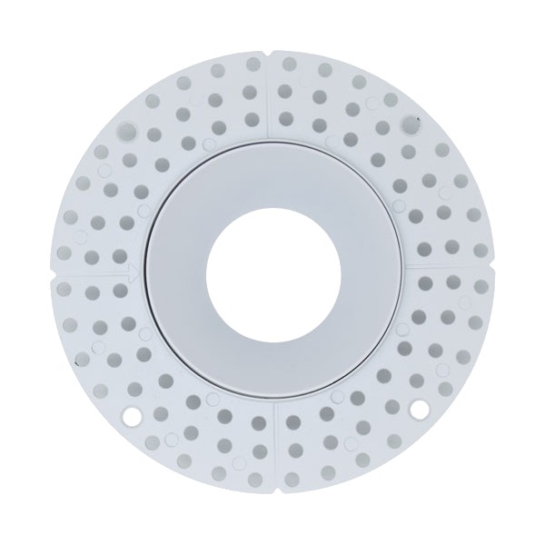 3-INCH TILTABLE ROUND FRAME TRIMLESS FOR DL3 SERIES, WHITE