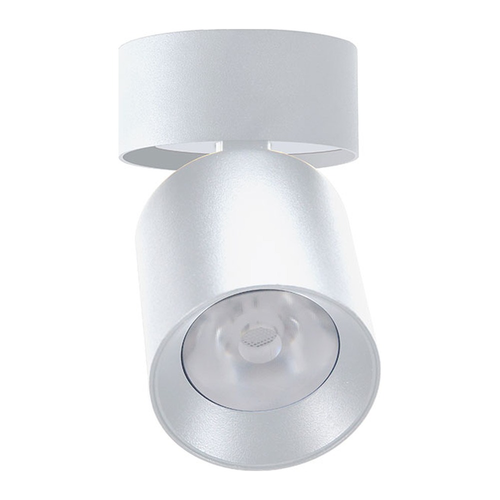 CL-DL4-RS-24W-36D-3CCT-WH - SURFACE-MOUNT LED ROUND ROTATABLE DOWNLIGHTS, 24W, 120VAC, 2160LM, BEAM ANGLE 36D, 3CCT, DAMP LOCATION