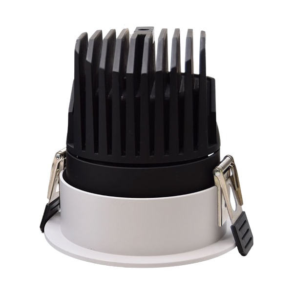 CL-DL5-R-12W-36D-5CCT-WH - 3 INCHES ANTI GLARE RECESSED DOWNLIGHT 120VAC 12W 750LM BEAM ANGLE 36D 5C