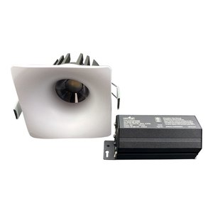 3 INCHES SQUARE BUTTERFLY DOWNLIGHT, 9WATT, 840LM, PF0.9, FT4 WIRE, 5CCT (2.7K, 3K, 3.5K, 4K, 5K)