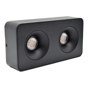 4-INCH DOUBLE SQUARE SURFACE MOUNT DOWNLIGHT - 20 WATTS - 1450 LM - PF>0.9 - FT4 WIRE - 5CCT (2.7K - 3K - 3.5K - 4K -