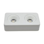 LUMINAIRE LED ENCASTRABLE CARRÉ EN SAILLIE 4 POUCES 20W 5CCT DIMMABLE – CL-DL7-D20-5CCT-WH