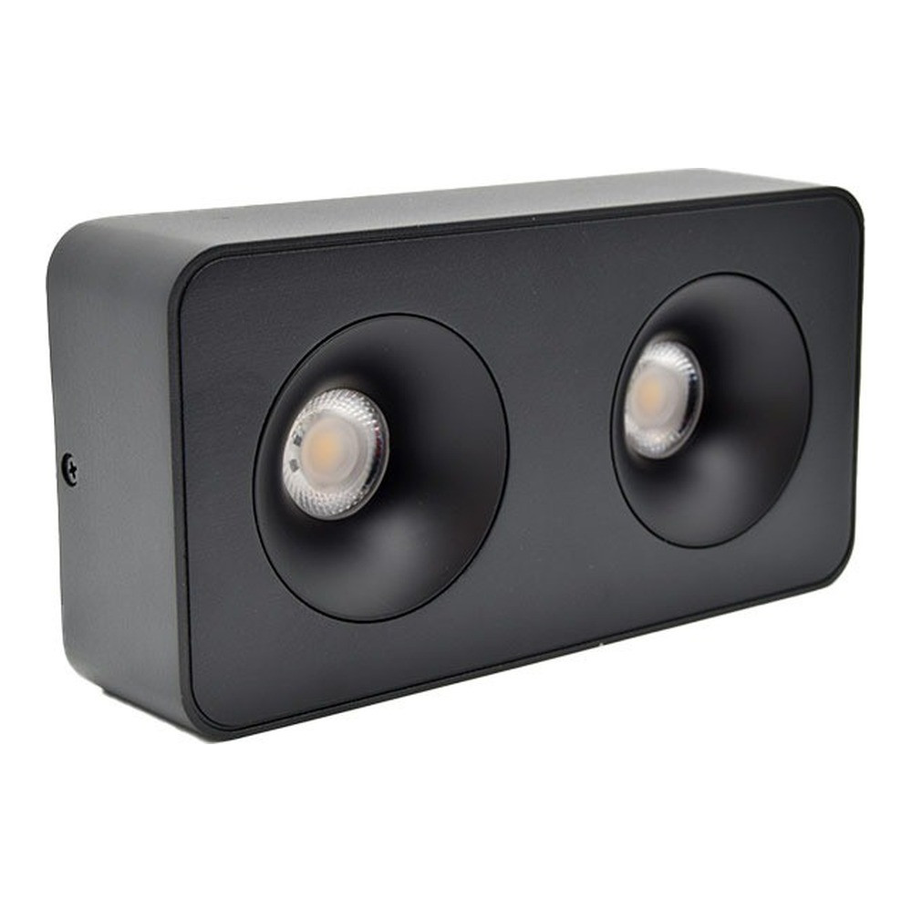 4-INCH DOUBLE SQUARE SURFACE MOUNT DOWNLIGHT - 20 WATTS - 1450 LM - PF>0.9 - FT4 WIRE - 5CCT (2.7K - 3K - 3.5K - 4K -