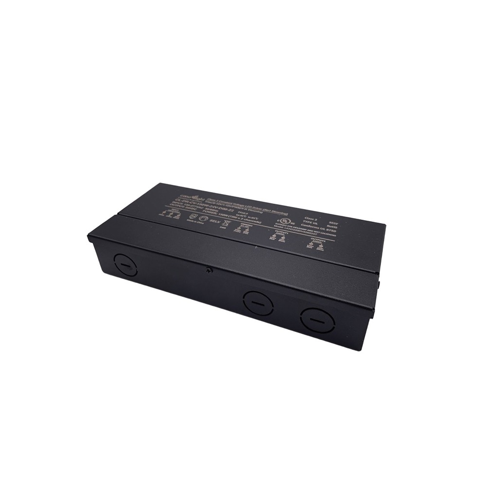 CLASS2 CONSTANT VOLTAGE 5 IN 1 GRADABLE LED PILOTE 
150W (75W X 2 CHANNELS)
INPUT: 120-277VAC 50/60HZ OUTPUT: 24VDC