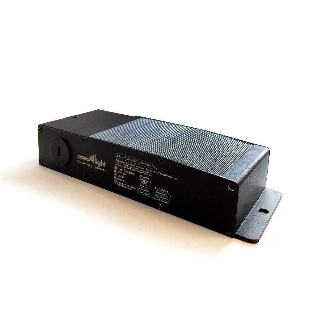 DIMMABLE CONSTANT VOLTAGE LED DRIVER 60W 24V TRIAC/PHASE CUT