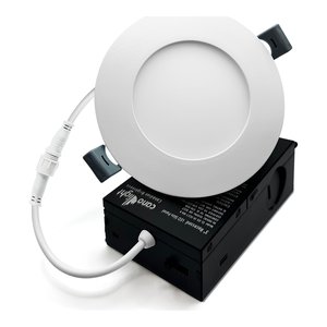 3 INCHES SMD DOWNLIGHT 6W 90-130 V AC - IP20 -UP TO 530LM -CRI 85+ - 5CCT -120DEG - WHITE