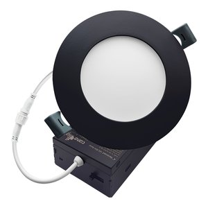 4 INCHES SMD DOWNLIGHT 9W - 90-130 V AC - IP20 - UP TO 800LM - CRI 85+ - 5CCT - 120° - BLACK (CUT OUT105~114MM)