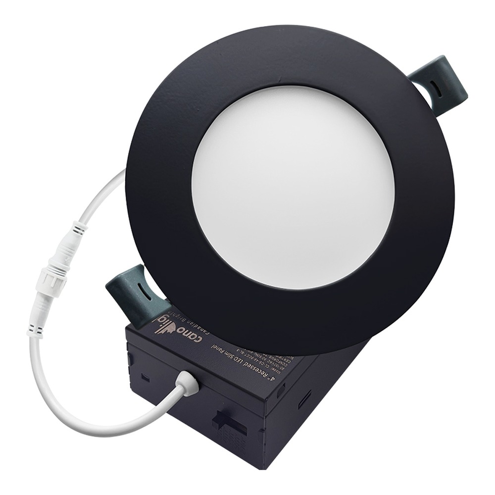 4 INCHES SMD DOWNLIGHT 9W - 90-130 V AC - IP20 - UP TO 800LM - CRI 85+ - 5CCT - 120° - BLACK (CUT OUT105~114MM)
