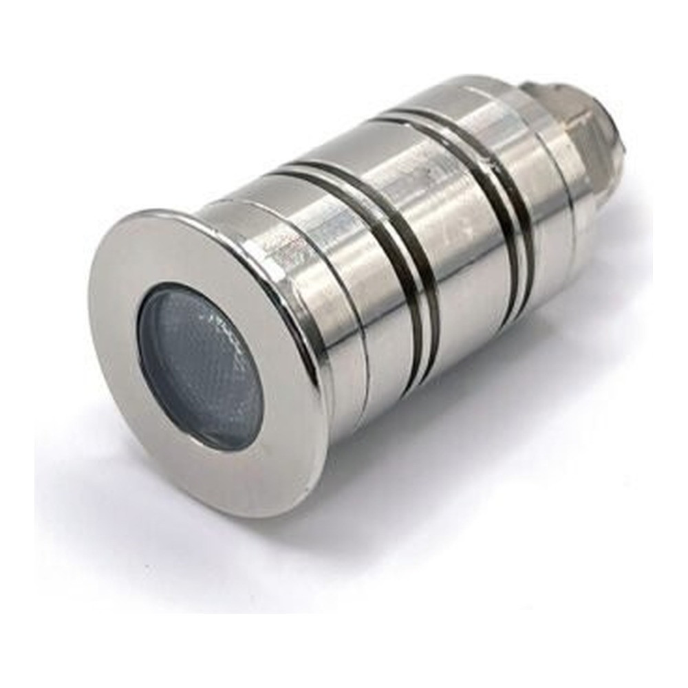 LED MINI IN-GROUND LIGHT 1W  - 12-24V AC/DC - 3000K - IP67 - 80 LM  - STAINLESS STEEL 304 BODY WITH ABS EMBEDDED