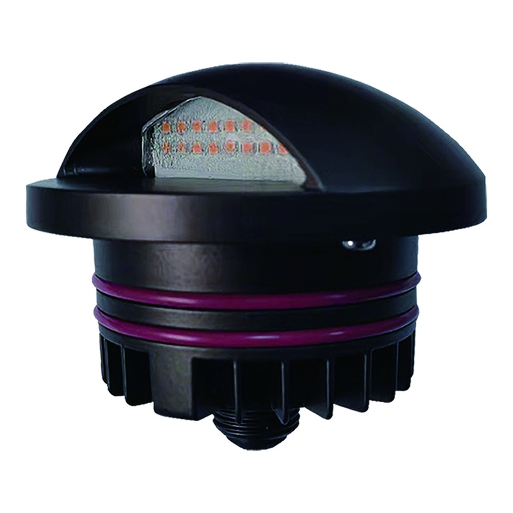 LED IN-GROUND LIGHT 6W - 12-24V AC/DC - 120DEG - IP66 - 3000K -220 LM - BLACK