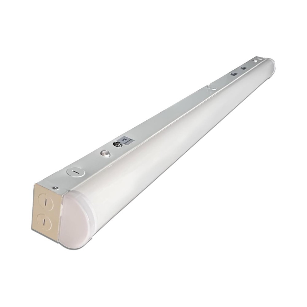 LUMINAIRE LED EN RÉGLETTE 4 PIEDS - POWER SUPPLY AC120-347V - PUISSANCE AJUSTABLE 20W/30W/40W - 5CCT