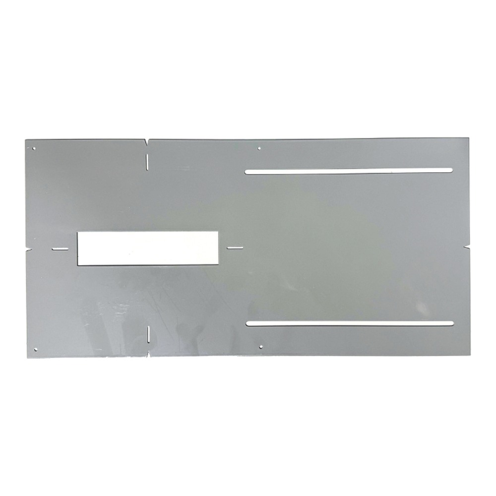 PLAQUE D'INSTALLATION CARRÉE 5.71" X 1.38" SANS REBORD POUR CL-LB5-T1-10-38D