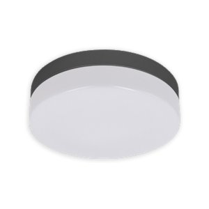CL-L15 - 40W - 3200 LUMENS - 120-277V - DIFFUSEUR BLANC - NOIR