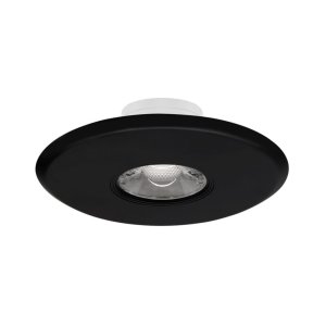 Luminaire LED linéaire encastré à lame 10 têtes - 120VAC - 20W - 38° - 1650LM - CRI>90 - PF>0.9 - Milieu humide - 3000K - Noir