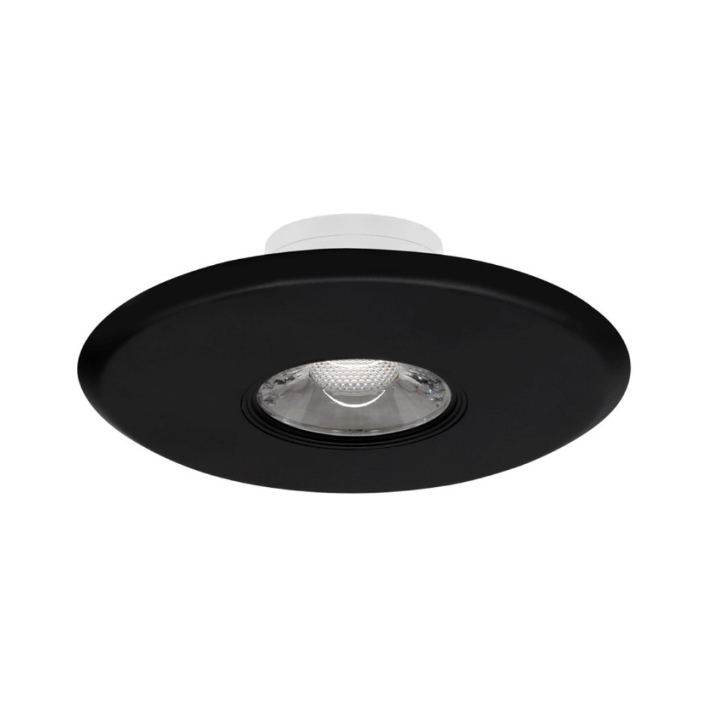 Luminaire LED linéaire encastré à lame 10 têtes - 120VAC - 20W - 38° - 1650LM - CRI>90 - PF>0.9 - Milieu humide - 4000K - Noir