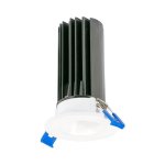 LED RECESSED LINEAR BLADE LIGHT 5 HEADS 120VAC 10W BEAM ANGLE 38° 600LM CRI>90 PF>0.9 DAMP LOCATION 4000K (CL-LB5-T1-10-38D-4K-BL)