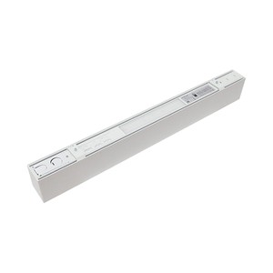 4 FT LINEAR LIGHT 120-347VAC 3 POWER ADJUSTABLE (30/40/50W) 0-10V DIMMING RA 80+ LM130LM/W 3CCT (3000K, 3500K, 4000K) UP AND DOWN LIGHTS WHITE BODY
