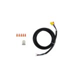 FIL AC AVEC CONNECTEUR POUR LUMINAIRES LINÉAIRES SÉRIE LL1 5.90FT BLANC ET NOIR