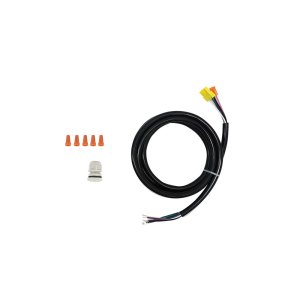 FIL AC AVEC CONNECTEUR POUR LUMINAIRES LINÉAIRES SÉRIE LL1 5.90FT BLANC ET NOIR