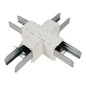 CROSS CONNECTOR FOR LL1 SERIES LINEAR LIGHTS WHITE