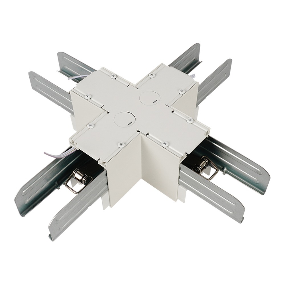 CROSS CONNECTOR FOR LL1 SERIES LINEAR LIGHTS WHITE
