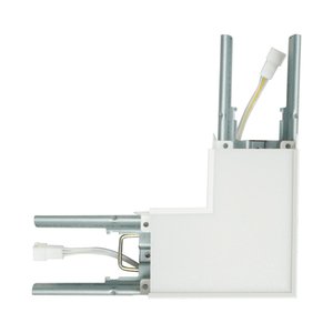 L CONNECTOR FOR LL1 SERIES LINEAR LIGHTS WHITE