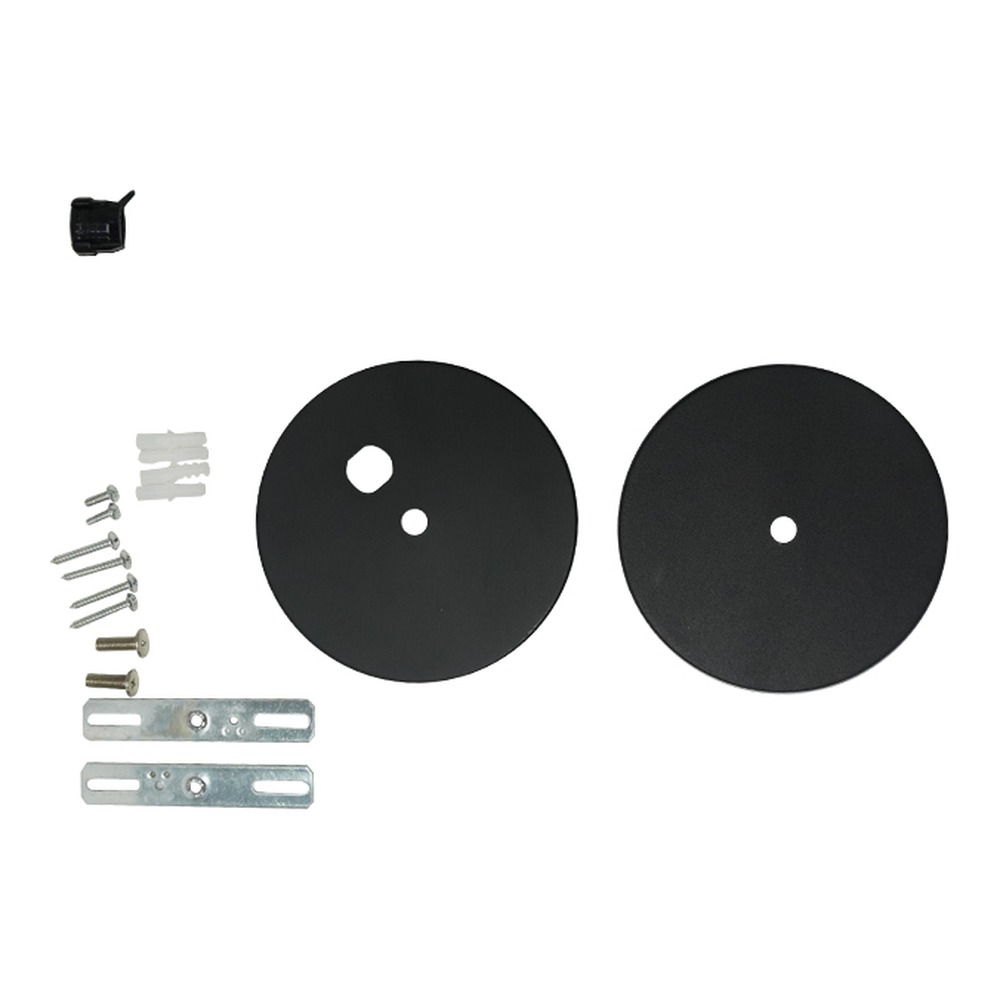 CANOPY PENDANT KIT FOR LL1 LINEAR LIGHTS BLACK