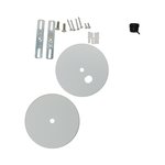 CANOPY PENDANT KIT FOR LL1 LINEAR LIGHTS WHITE