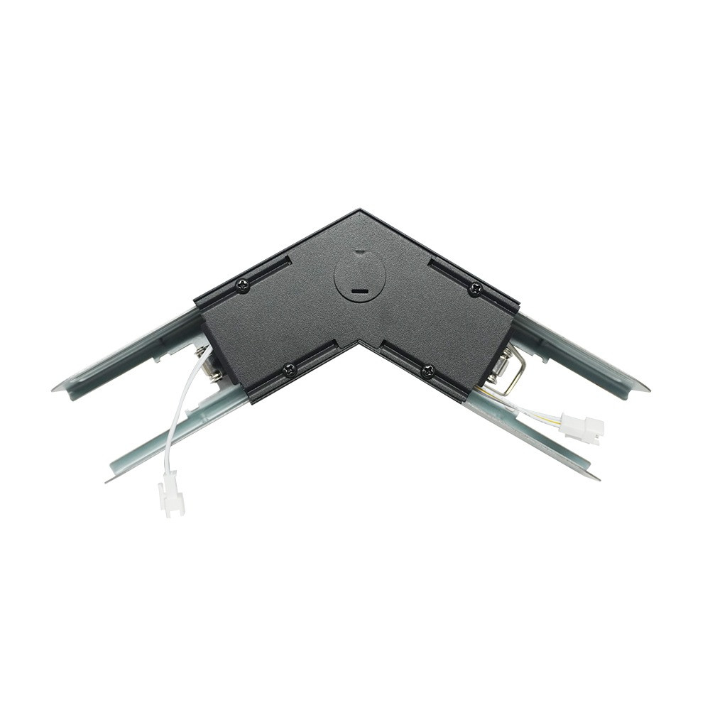 120-DEGREE CONNECTOR FOR LL1 LINEAR LIGHTS BLACK