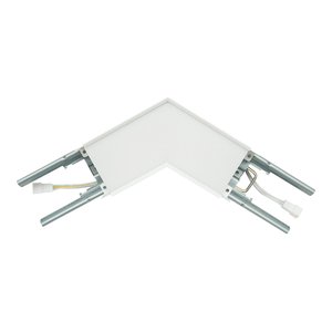 120-DEGREE CONNECTOR FOR LL1 LINEAR LIGHTS WHITE