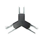Y CONNECTOR FOR LL1 SERIES LINEAR LIGHTS BLACK