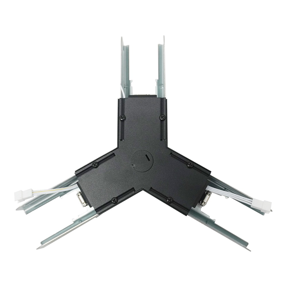 Y CONNECTOR FOR LL1 SERIES LINEAR LIGHTS BLACK