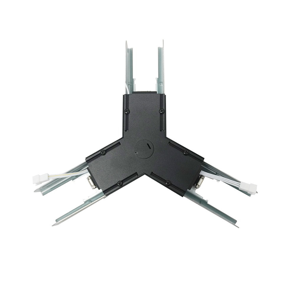 Y CONNECTOR FOR LL1 SERIES LINEAR LIGHTS BLACK