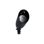 LANDSCAPE LED SPOT LIGHT 5W 12-24VDC/AC  BEAM ANGLE 30deg IP65 RGBCW WITH MANUAL BUTTON FOR COLOR CHANGING - BLACK