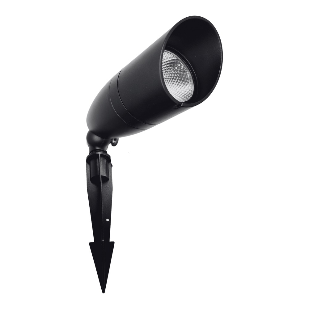 LANDSCAPE LED SPOT LIGHT 7W 12-24VDC/AC BEAM ANGLE 30° IP65 5CCT(2700-3000-3500-4000-5000K) BLACK
